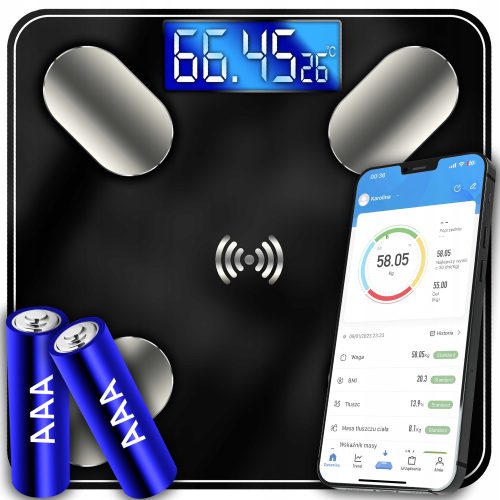 KUPAONSKA VAGA ANALITIČKA SLIM 180KG SMART+ ANDROID IOS 30u1