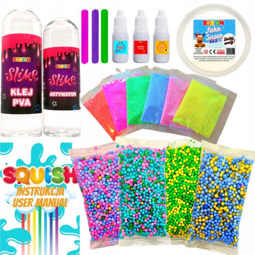 ZESTAW SLIME KREATIVNI SQUISH™