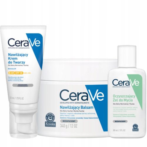 CeraVe Komplet za intenzivnu hidrataciju kože: Krem i Balsam