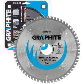   Univerzalni grafitni list za piljenje 185x30mm 60 zuba 55H546