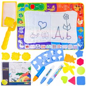    VELIKA VODENA PODLOGA za slikanje i crtanje XXL 120x90cm PRIBOR ŠABLONE