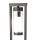 Stalni vrtni stup s E27 gnezdom Polux SPECTRA 80 cm crni