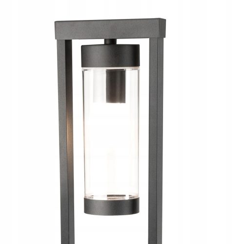 Stalni vrtni stup s E27 gnezdom Polux SPECTRA 80 cm crni