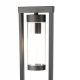 Stalni vrtni stup s E27 gnezdom Polux SPECTRA 80 cm crni