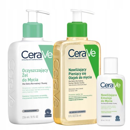 CeraVe Set za Njegu Kože: Idealna Kombinacija za Suhu i Osjetljivu Kožu