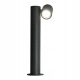 Lampa za vrt GU10 stojeca svjetiljka okrugla crna PINO 44cm IP44 POLUX