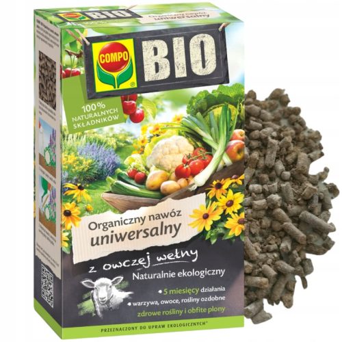 COMPO BIO Organsko univerzalno gnojivo za bilje, voće i povrće 750g