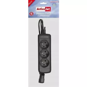  Activejet produžni kabel (3 x UTE; 10 A; 1,5 m; crni)