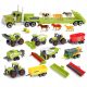 VELIKI SET POLJOPRIVREDNIH VOZILA TRAKTOR TRAKTOR KOMBAJN FARMER SET