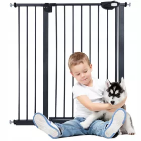 Sigurnosna ograda za vrata i stepenice, crna