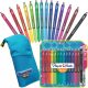 Paper Mate Set Dugopisa Inkjoy 14 Boja + Pernica