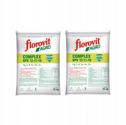 Višeslojno gnojivo Florovit Agro Complex NPK 12-11-18 2x25 kg