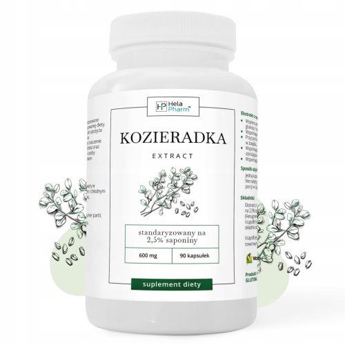 Kozieradka 600mg ekstrakt - poboljšava probavu i regulira kolesterol