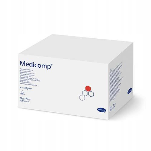 MEDICOMP Netkane komprese 10cm x 20cm, 100 kom
