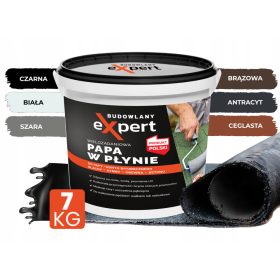 Budowlany Expert tekući krovni filc 7 kg sivi
