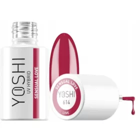   YOSHI PROFESIONALNI UV HIBRIDNI LAK ZA NOKTE SENZUALNA LJUBAV 614 - 6ML