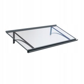Arctom Luksuzna Nadstrešnica za Vrata 120 cm x 54 cm