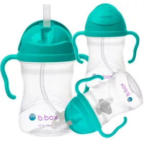 B.Box boca za piće sa slamkom 240ml, Sjaj u mraku