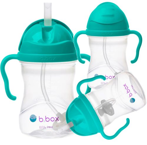 B.Box boca za piće sa slamkom 240ml, Sjaj u mraku