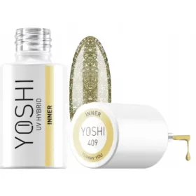 YOSHI Zlatni Brokat UV Gel za Nokte 6 ml