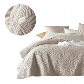    Prošiveni baršunasti prekrivač za krevet, kauč, trosjed, 220x240 Feel