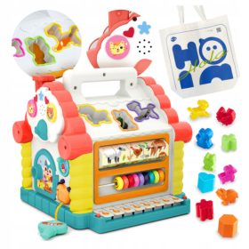    Hola Educational House sorter + Hola bijela torba za kupovinu