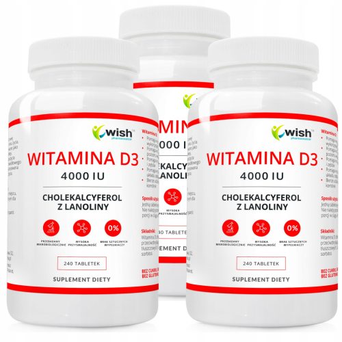 Vitamin D3 4000 IU - 720 tableta za jačanje imuniteta i kostiju