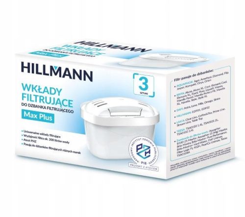 HILLMAX02 Hillmann Filter Insert, 3 kom.