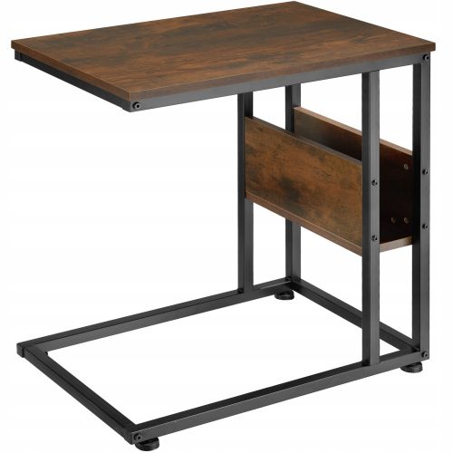 Stol za uglova TecTake Wigan 55 x 36,5 x 60 cm - smeđa
