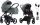Bebetto Luca Pro 32 3u1 + Cybex Aton S2 fotelja
