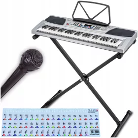   Meike Organki MK-2083 + Stalak za klavijaturu + Stalak za note + Naljepnice + Mikrofon