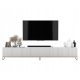Glamour TV stalak 2 x RTV Elpis Glamour Biały MAT 300 cm
