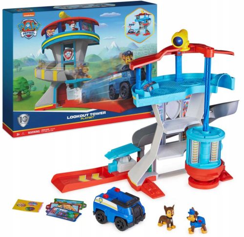  Spin Master Paw Patrol nadzorna baza s policijskim vozilom i figuricama