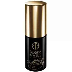 Boska Nails Top Mliječni 6ml Polu-proziran