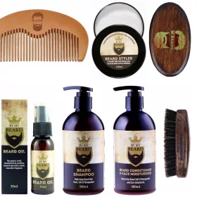   Zestaw za njegu brade My Beard Brush za muskarce s esencijalnim proizvodima