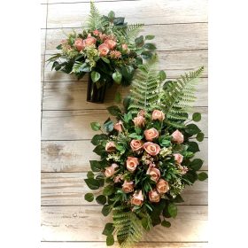 Komplet cvjetnog aranžmana za vazu i grobnu dekoraciju