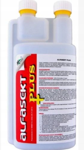  Tekućina protiv žohara, komaraca, mrava, muha, osa, paukova, buha, stjenica, srebrnih ribica Asplant 1 kg 1000 ml