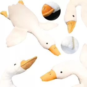   JASTUK MASKOTA, PLUS PLIŠANA GUSKA I PATKA 110 cm VELIČINE XXXL