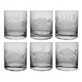 Art-Glass viskija čaše 300 ml 6 kom.