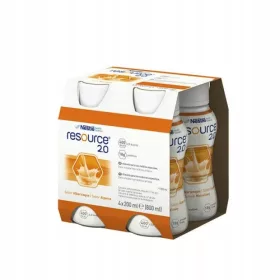 Resource 2.0 tekućina s okusom marelice, 4x200 ml