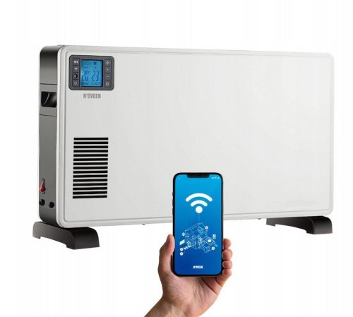 N'oveen 2300 W konvektorska grijalica bijela, crna