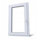 Visokokvalitetni PVC prozor 40 x 60 / 400 x 600 lijevi ru bijeli 24h