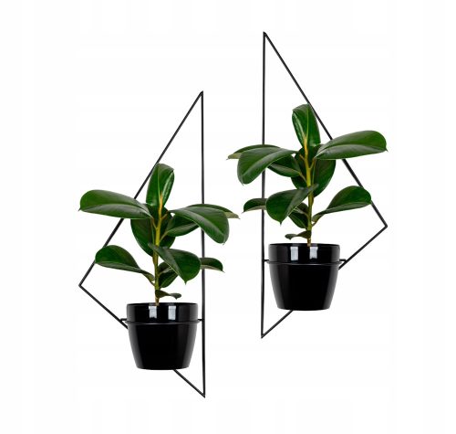 Kreativni cvjetni stalak za viseće zidove 80 cm metalni loft moderan