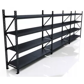   Metalna skladišna polica za industrijalnu upotrebu 200x520x60 cm