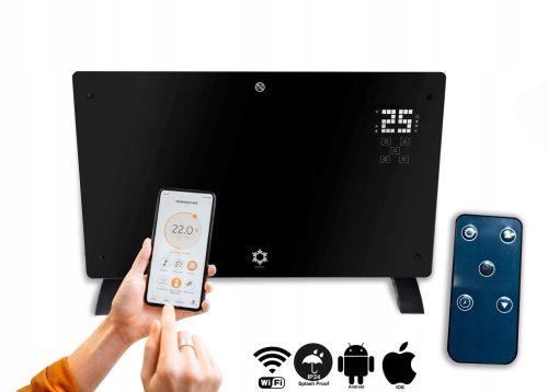 Klimantic 2000 W Električni Grijač s WiFi Upravljanjem