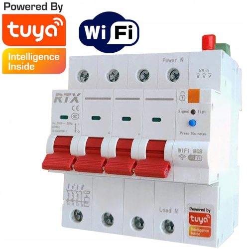 Inteligentni WiFi upravljač osiguračem RTX Tuya