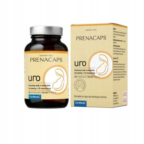 PRENACAPS uro - Dodatak Prehrani za Podršku Mokraćnog Sustava