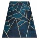 Perivi tepih s geometrijskim trokutima 160x220 cm