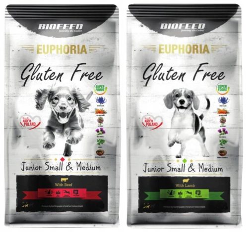  BIOFEED Suha hrana za pse i štence s govedinom 2kg + janjetinom 2kg