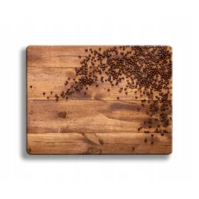  Staklena daska za rezanje 40x30 6mm WOOD COFFEE